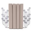 Упоры для книг Glozis Dots Silver (серебристые)