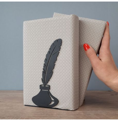 Тримач для книг Glozis Feather (чорний)