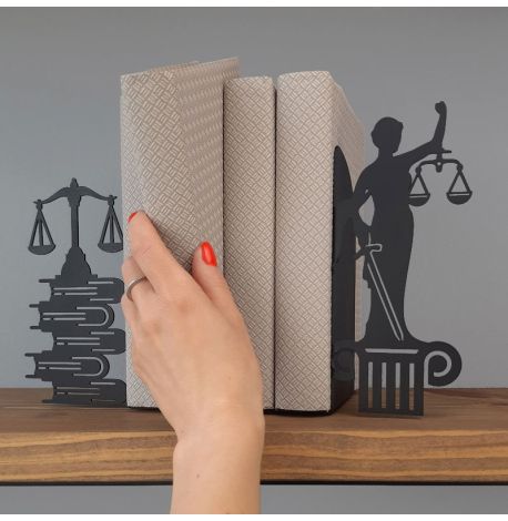 Держатели для книг Glozis Femida (черные)