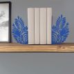 Упоры для книг Glozis Folk Pattern (синие)
