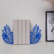 Упоры для книг Glozis Folk Pattern (синие)