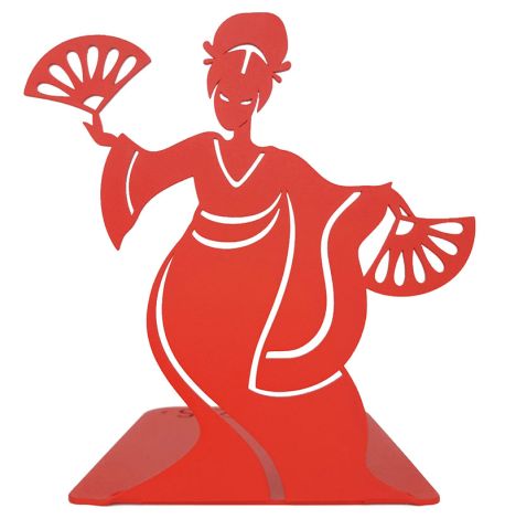 Упор для книг Glozis Geisha (красный)