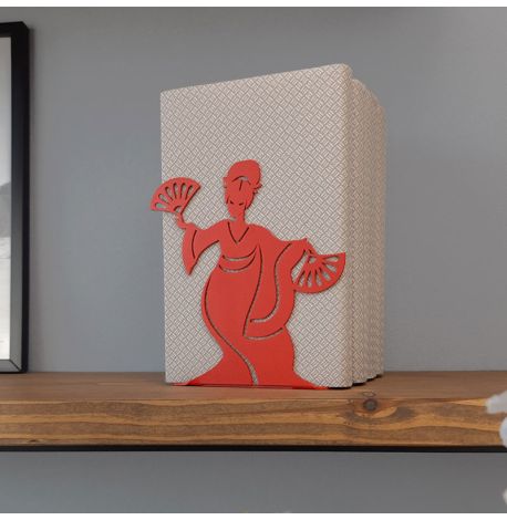 Упор для книг Glozis Geisha (красный)