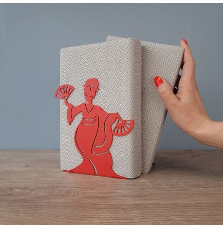 Упор для книг Glozis Geisha (красный)