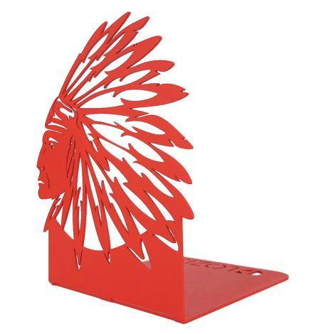 Упоры для книг Glozis Indian (красные)