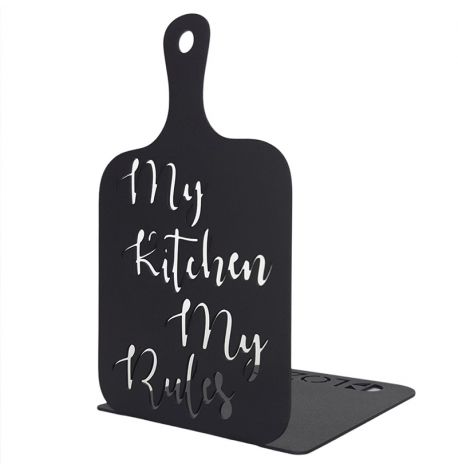 Упор для книг Glozis Kitchen (черный)