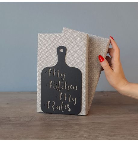 Упор для книг Glozis Kitchen (черный)