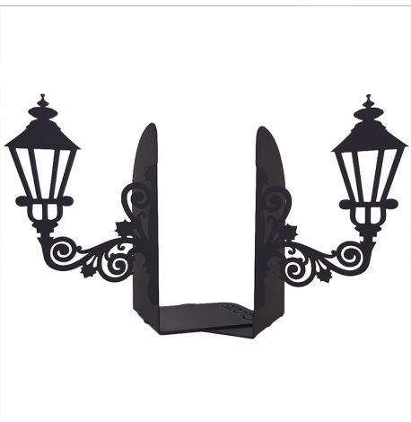 Упоры для книг Glozis Lamppost (черные)