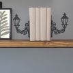 Упоры для книг Glozis Lamppost (черные)