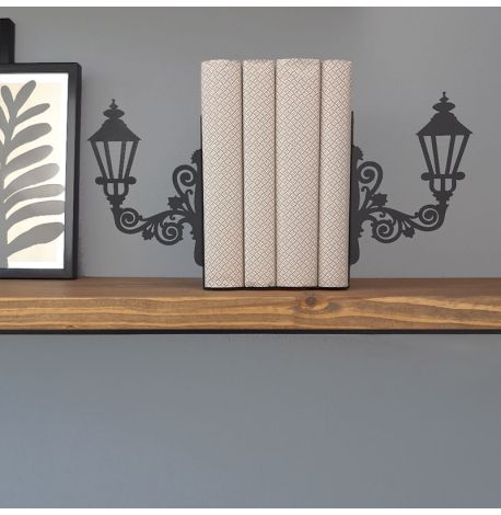 Упоры для книг Glozis Lamppost (черные)