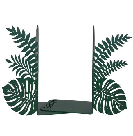 Упоры для книг Glozis Monstera (зеленые)
