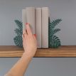 Упоры для книг Glozis Monstera (зеленые)