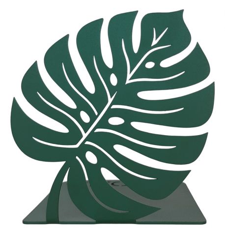 Упор для книг Glozis Monstera Leaf Green (зелений)