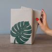 Упор для книг Glozis Monstera Leaf Green (зелений)