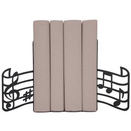 Упоры для книг Glozis Music (черные)