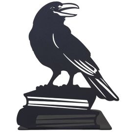 Упор для книг Glozis Raven (черный)