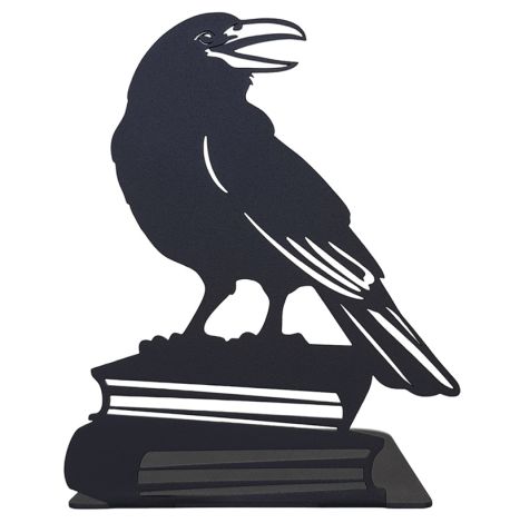 Упор для книг Glozis Raven (чорний)