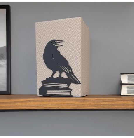 Упор для книг Glozis Raven (чорний)