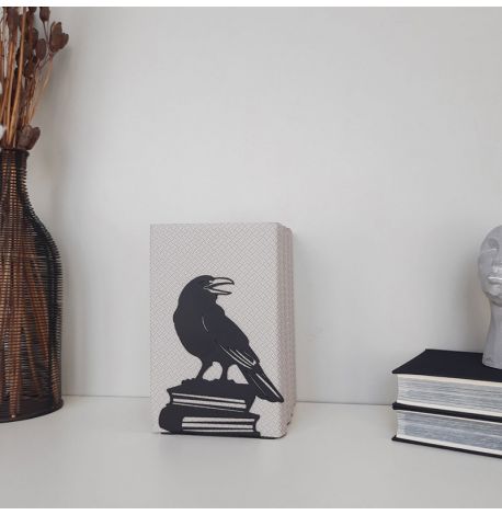 Упор для книг Glozis Raven (чорний)