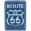 Упор для книг Glozis Route 66 (синий)