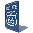 Упор для книг Glozis Route 66 (синий)