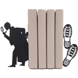 Упоры для книг Glozis Sherlock (черные)