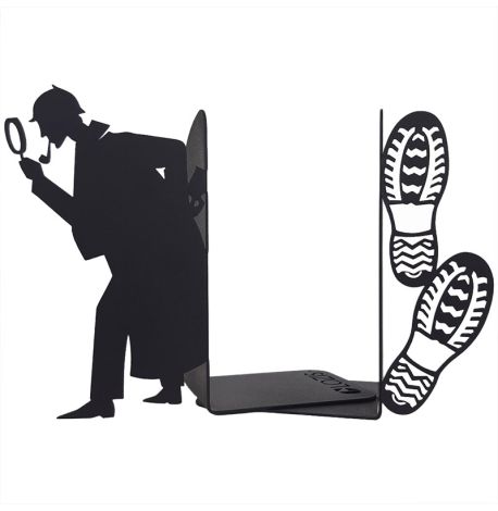 Упоры для книг Glozis Sherlock (черные)