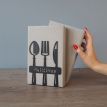 Упор для книг Glozis Spoon Fork (черный)