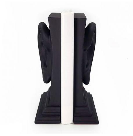 Гіпсові тримачі для книг «Вуха» (чорні)