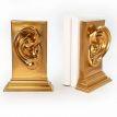 Гіпсові тримачі для книг «Вуха» (золотисті)