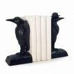 Гипсовые держатели для книг «Вороны джентльмены»