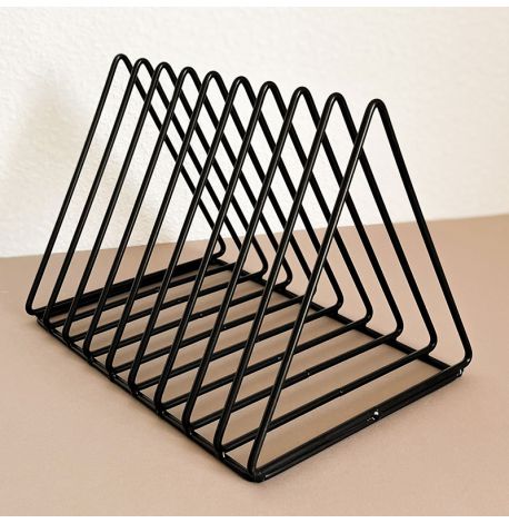 Подставка для книг и журналов Triangle (черный)