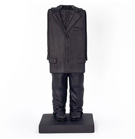 Гіпсовий тримач для книг «Шафа кубіста» (чорний)