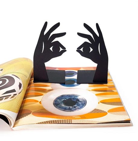 Держатели для книг «Глаза в руках»