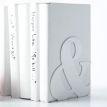 Упор для книг «Амперсанд» (белый)