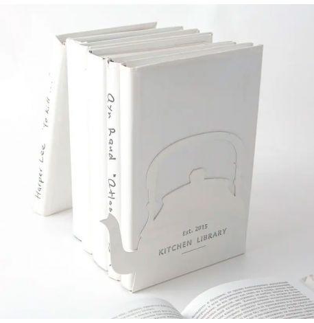 Тримач для книг «Чайник» (білий)