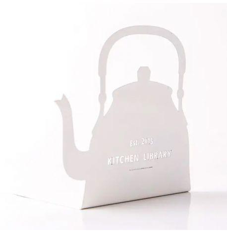 Тримач для книг «Чайник» (білий)