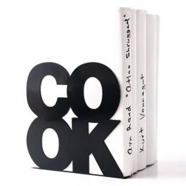 Упор для книг Cook (чорний)