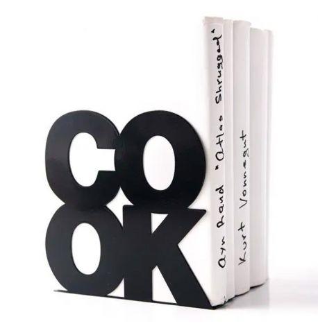 Упор для книг Cook (чорний)