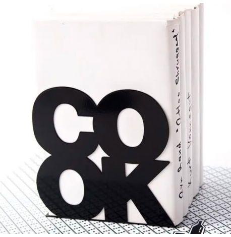 Упор для книг Cook (чорний)