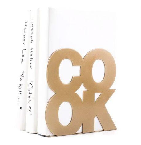 Упор для книг Cook (золото)