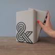 Держатель для книг Glozis Ampersand (черный)