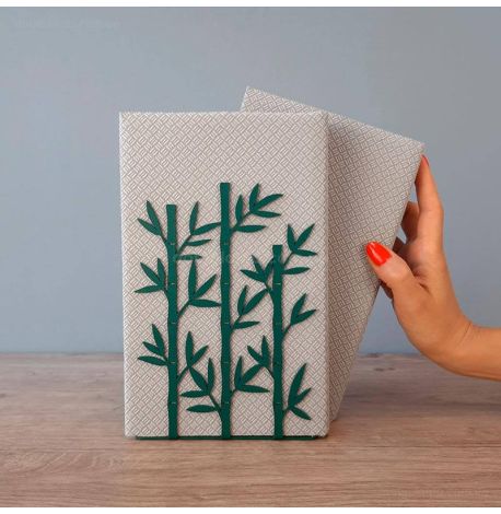Держатель для книг Glozis Bamboo (зеленый)