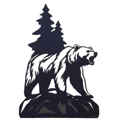 Держатель для книг Glozis Bear (черный)