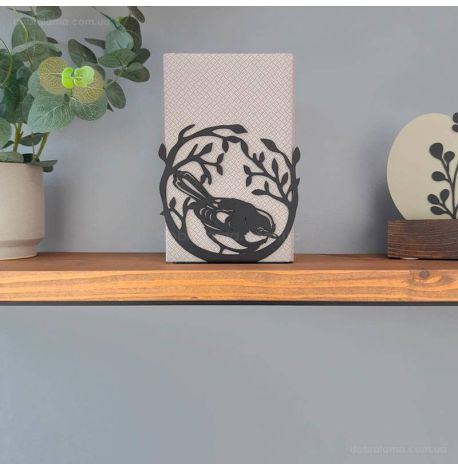 Держатель для книг Glozis Bird (черный)