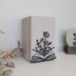 Держатель для книг Glozis Bookflower (черный)