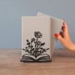 Держатель для книг Glozis Bookflower (черный)