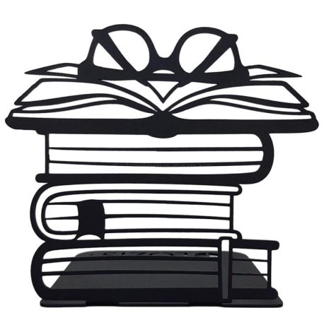 Тримач для книг Glozis Booklover (чорний)