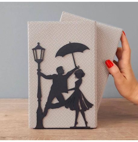 Тримач для книг Glozis Couple in Love (чорний)