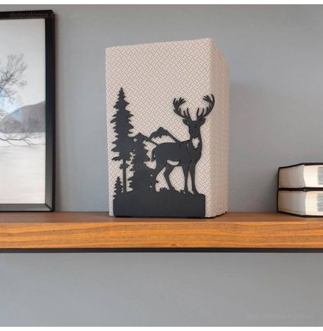 Тримач для книг Glozis Deer and Forest (чорний)